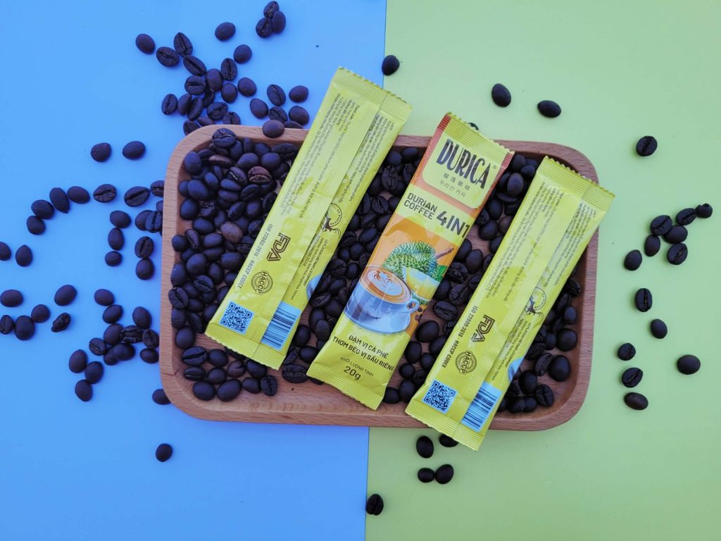 Tuých Cà Phê Hòa Tan Vị Sầu Riêng Durica Zhang Coffee
