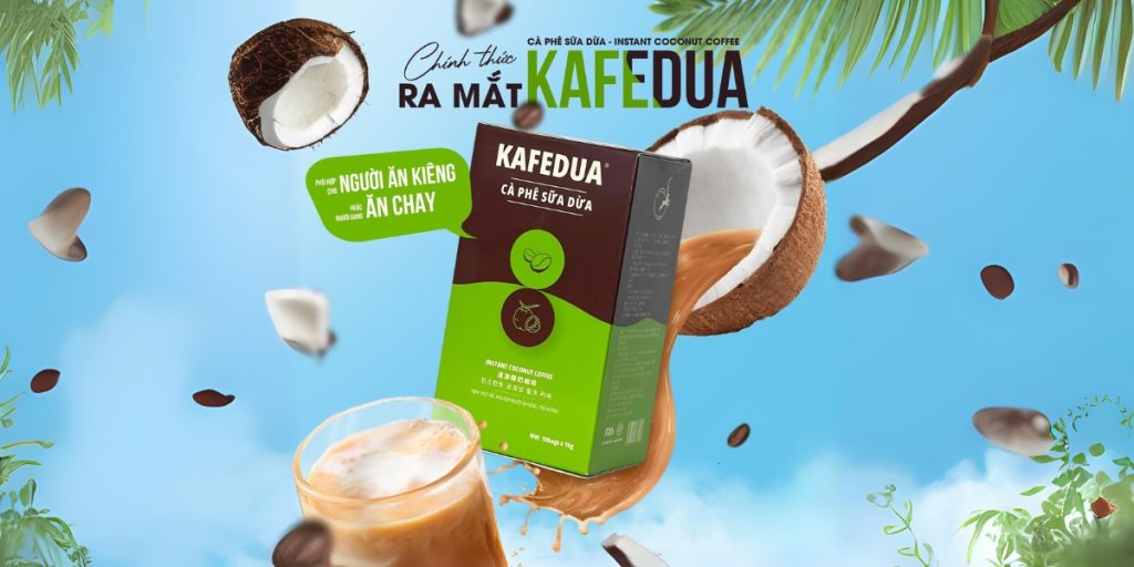 Sản Phẩm Mới Cà Phê Sữa Dừa Hòa Tan KafeDua Tại Zhang Coffee